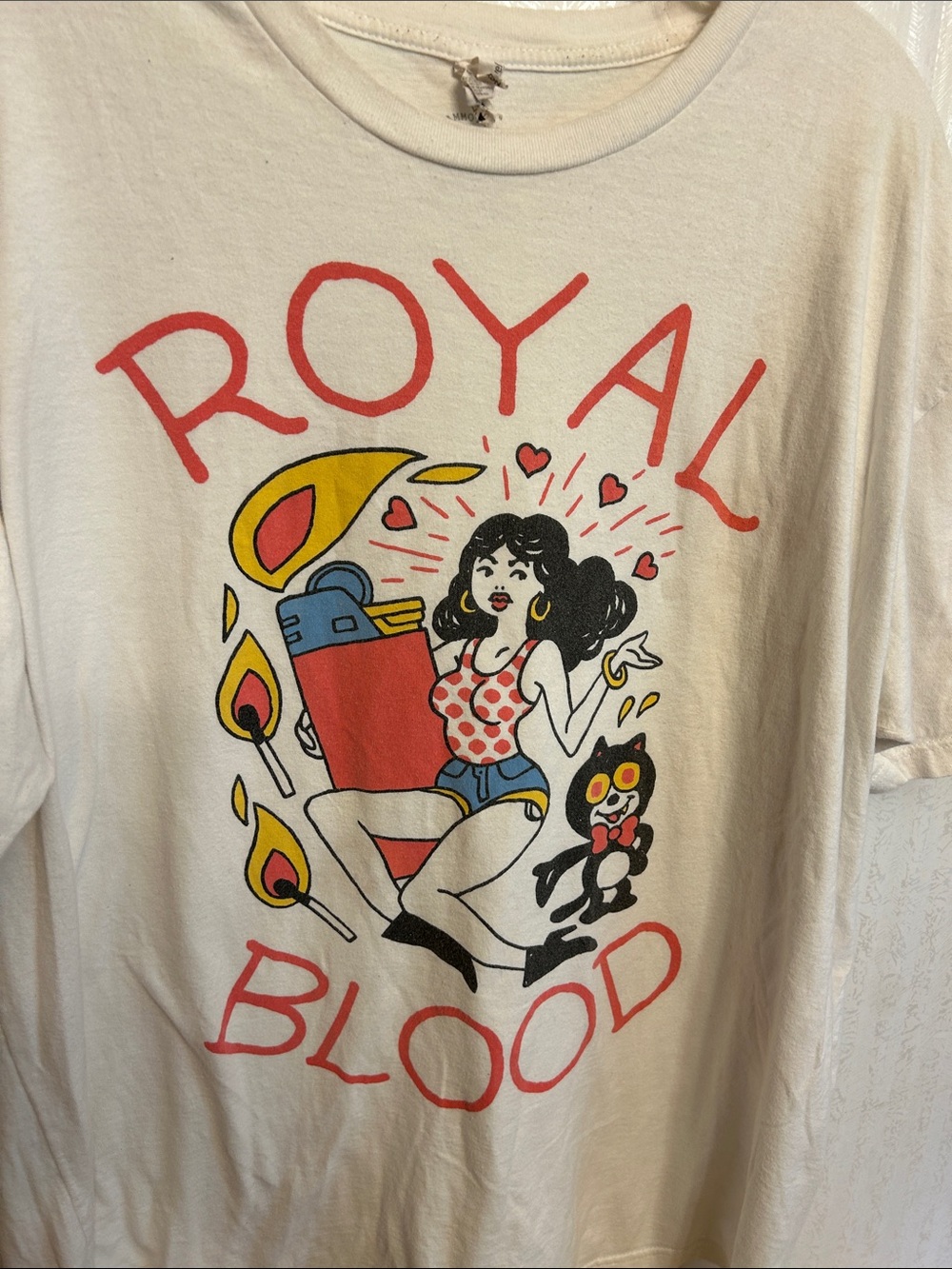 Royal Blood Graphic Tee Concert T shirt
